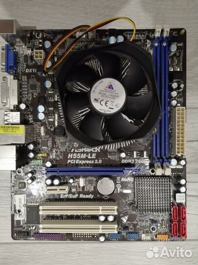 Материнская плата ASRock H55M LE