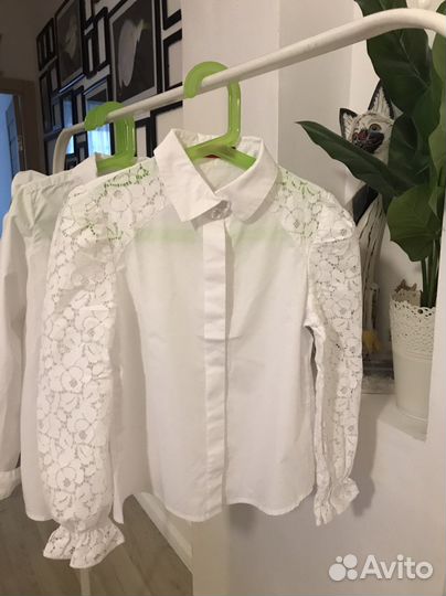 Блузки, рубашки на девочку