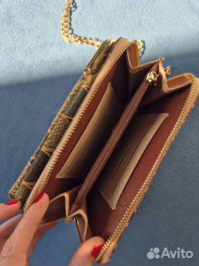 Сумка женская кросс-боди на цепочке, клатч