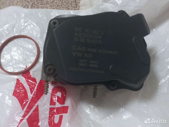 Дросельная заслонка на skoda octavia a5