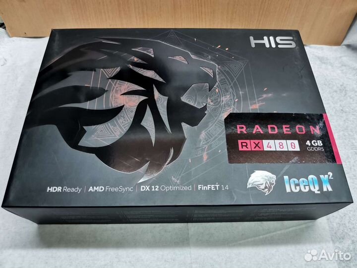 Пустые коробки от видеокарт RX 580, 570, 480, 470