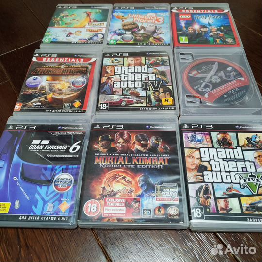 Диски на ps3