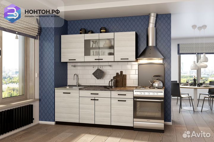 Кухня Мальва 1.5 м венге / лоредо