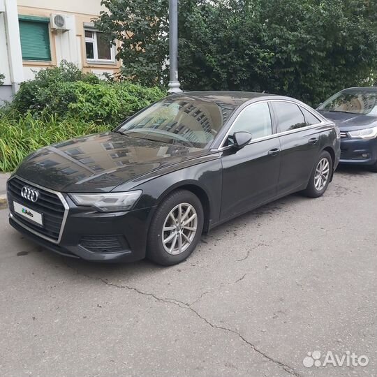 Audi A6 2.0 AMT, 2020, битый, 59 700 км