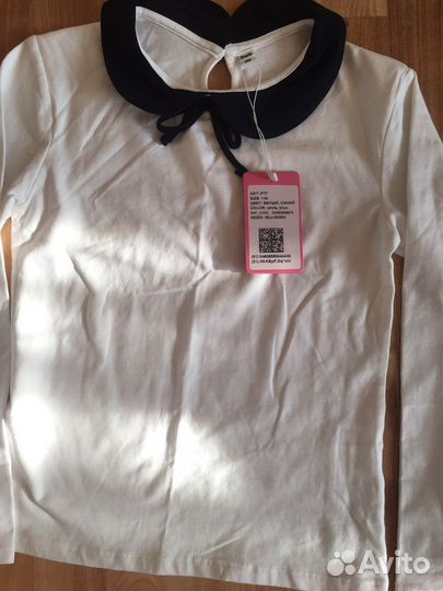 Рубашка школьная для девочки 140