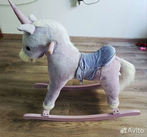 Качалка единорог
