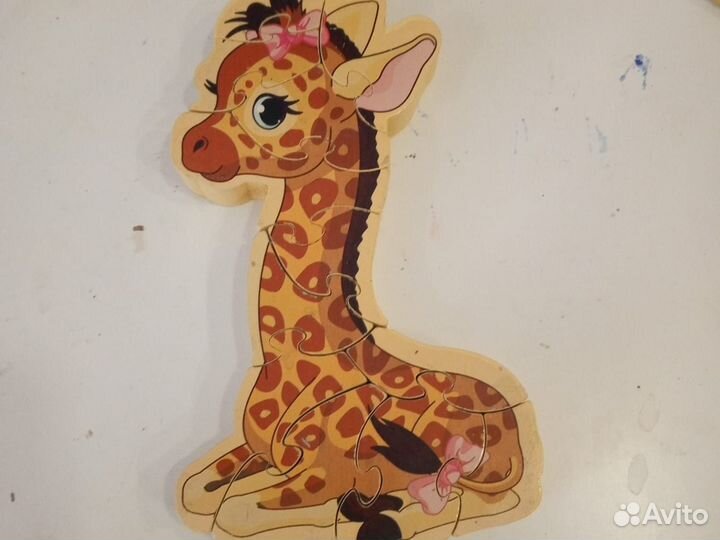 Пазл жираф