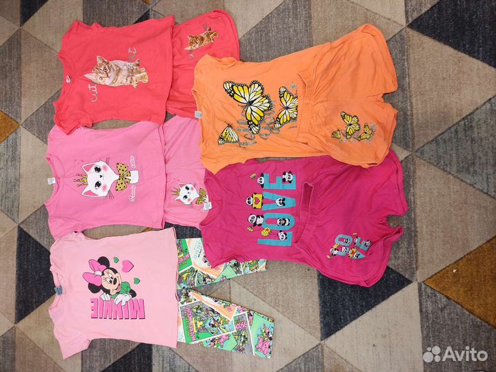Детская одежда для девочек пакетом