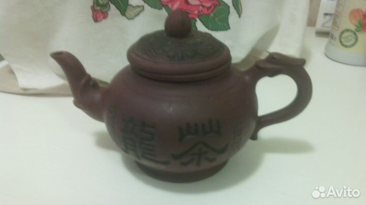 Китайский глиняный чайник