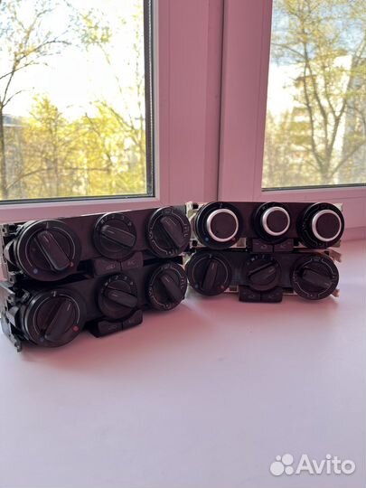 Блок управления печкой volkswagen polo sed