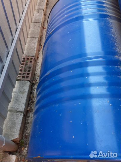 Бочка металлическая 200л с крышкой