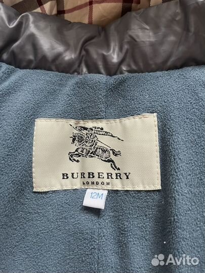 Зимний комбинезон burberry 74