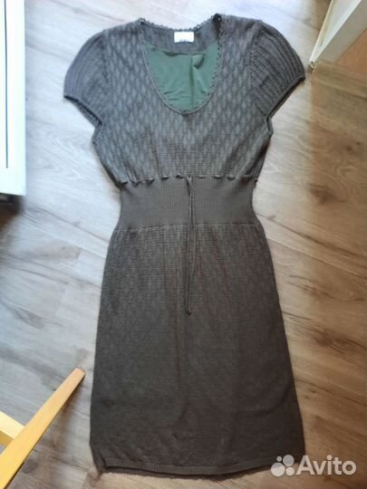 Платье вязанное Oltre Италия 46 в идеале