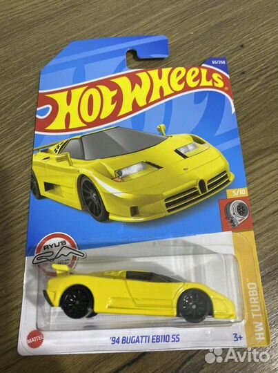 Hot wheels 94 bugatti eb110 ss