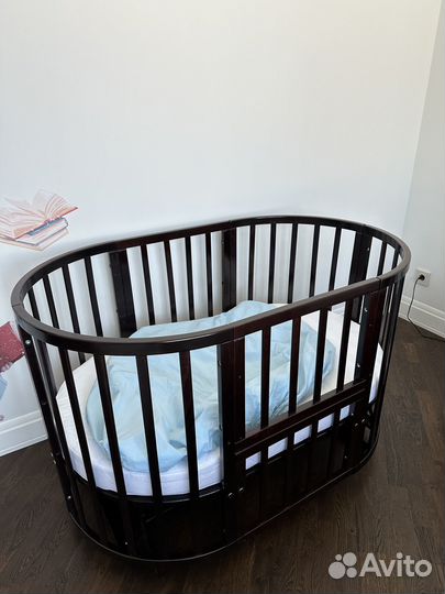 Детская кроватка Nuovita трансформер с маятником