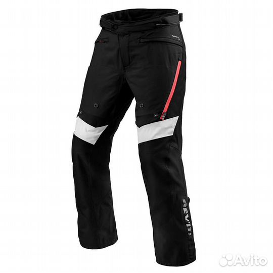 Rev'it Horizon 3 H2O Trousers Black-red
