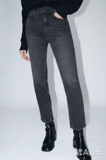 Zara ориинал джинсы mom 34 в Москве