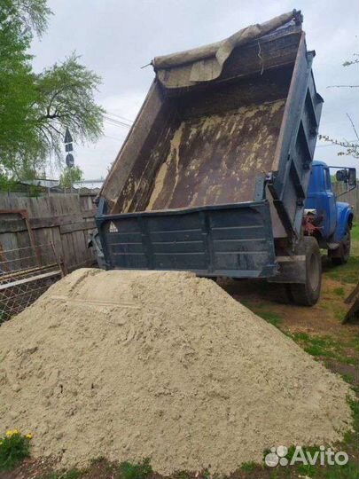 Песок щебень отсев пгс перегной доставка ЗИЛ