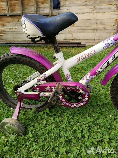 Детский велосипед б/у р.16