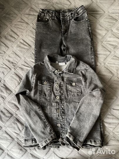 Джинсовый костюм Coccodrillo 134 см