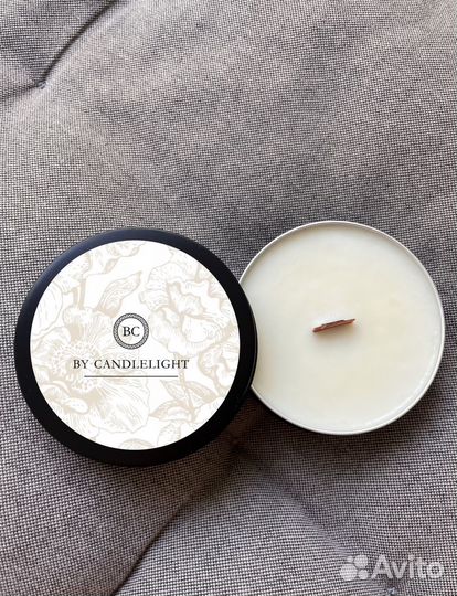 Ароматическая соевая свеча