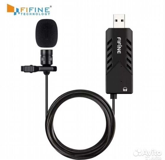Микрофон петличный Fifine