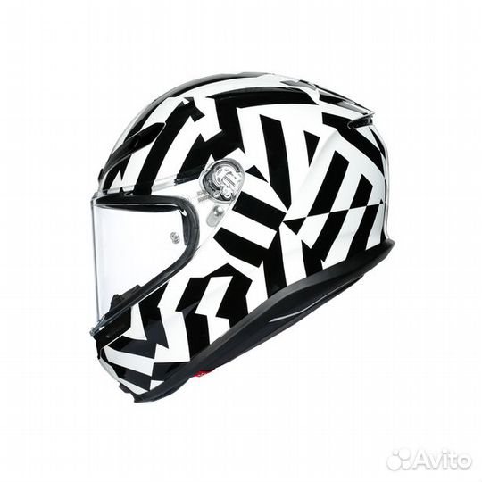 Шлем AGV K-6 multi Secret Black/White