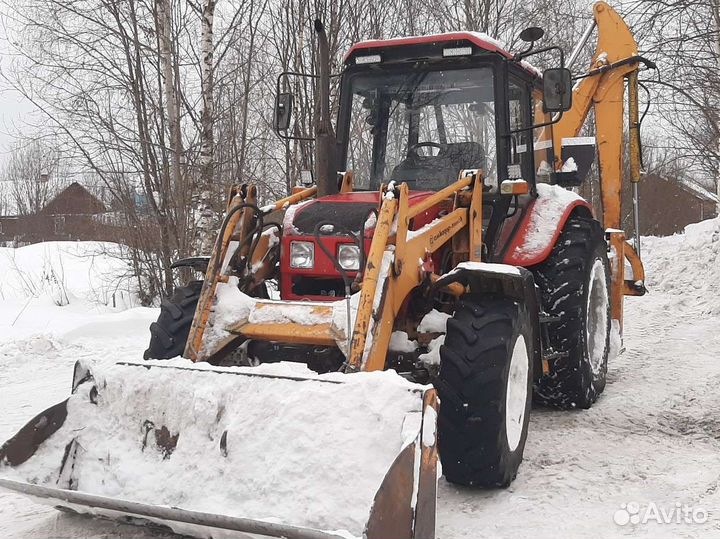 Услуги экскаватора погрузчика