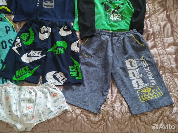 Пакет вещей на мальчика р. 140-152