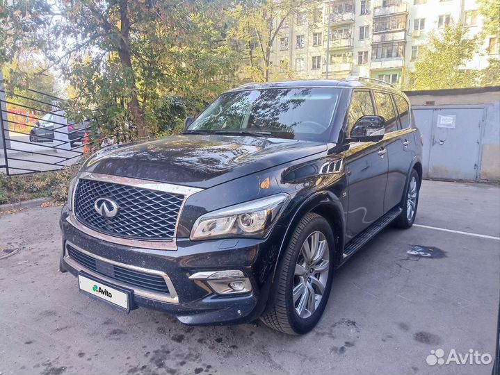 Infiniti QX80 5.6 AT, 2017, 151 000 км