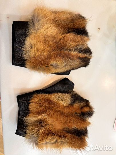 Жилет джинсовый женский с натуральным мехом