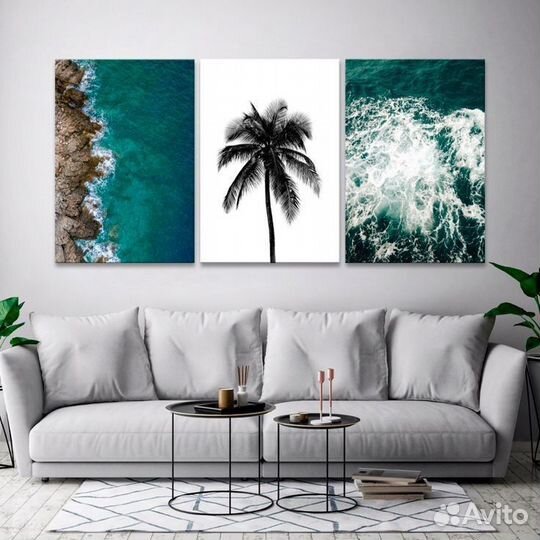 Интерьерная картина Море Пальмы