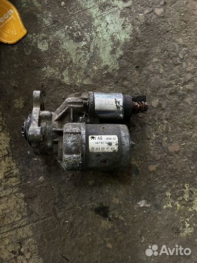 Стартер skoda fabia