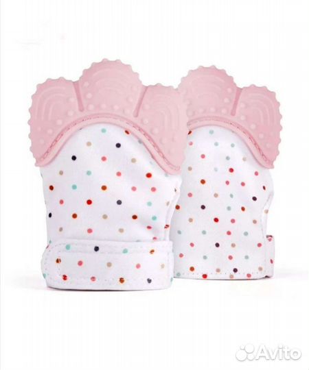 Прорезыватель перчатка на липучке