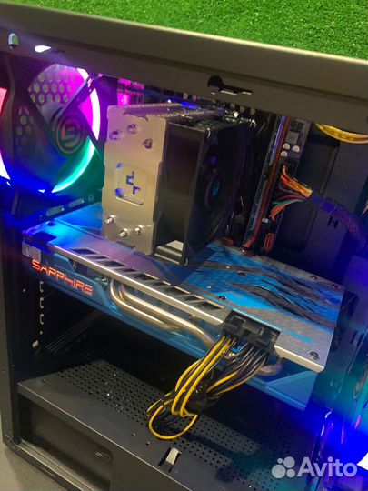 Новый Игровой Intel Xeon 2670V3\16DDR4\RX590 Nitro