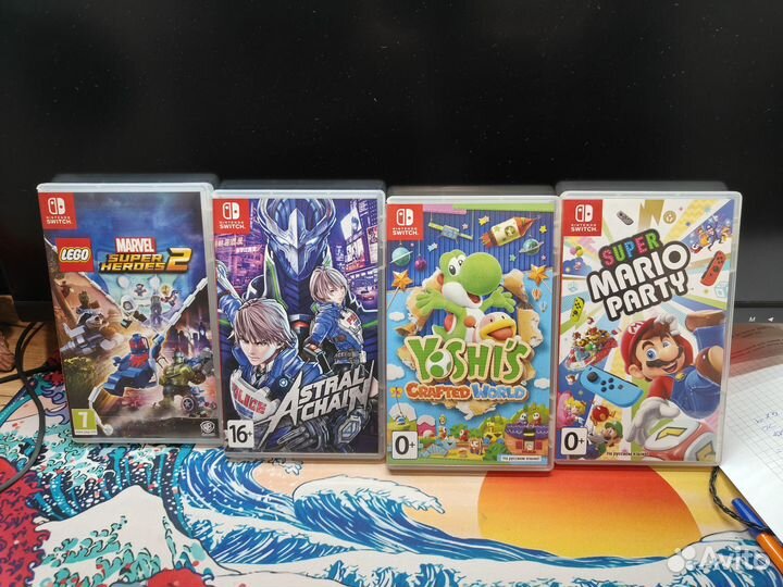 Картриджи Nintendo Switch