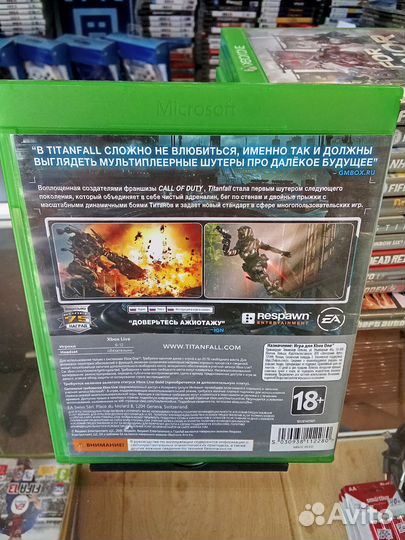 Диск Titanfall Xbox one series