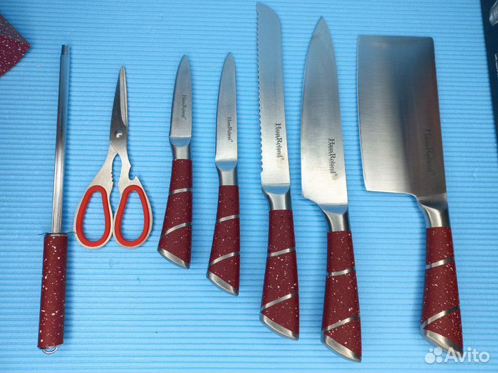 Набор кухонных ножей 7в1 haus roland