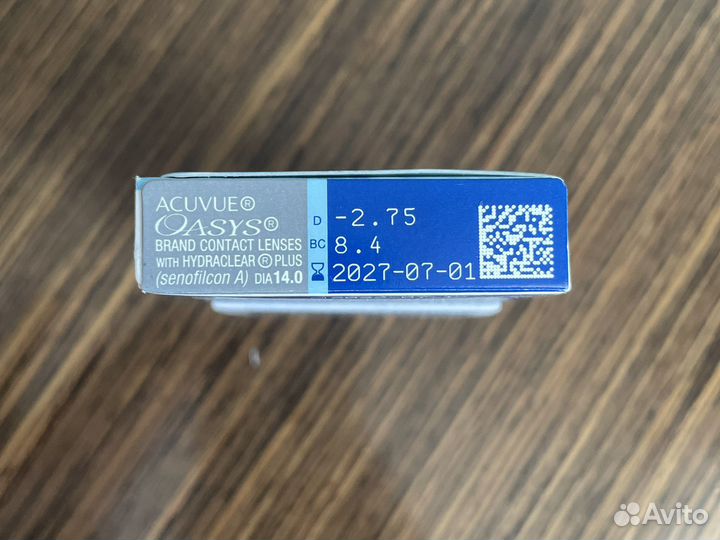 Линзы контактные acuvue oasys двухнедельные