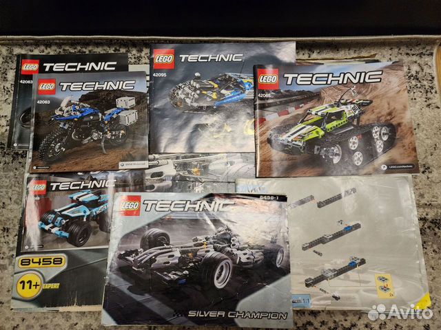 Lego Technic 8458 42065 42095 42059 42063 объявление продам