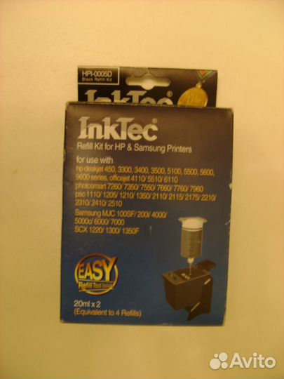 Заправочный набор чернил InkTec HPI-0005C (black)