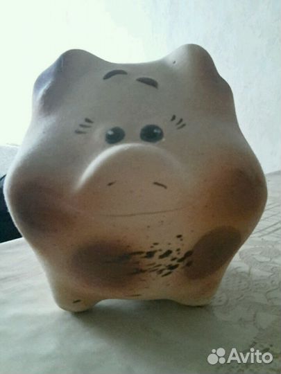 Копилка-сувенир из глины