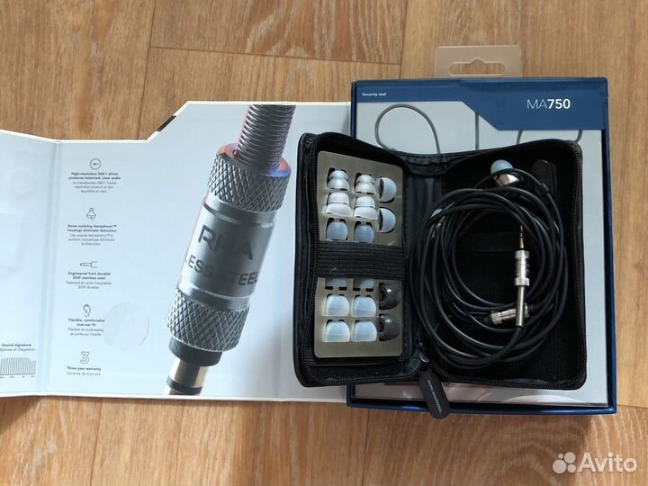 RHA MA 750 наушники