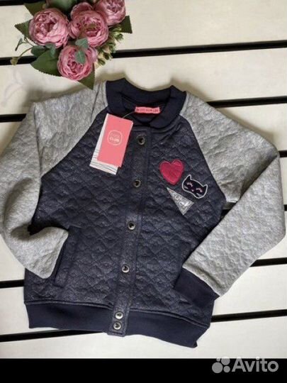 Кофта джемпер бомбер