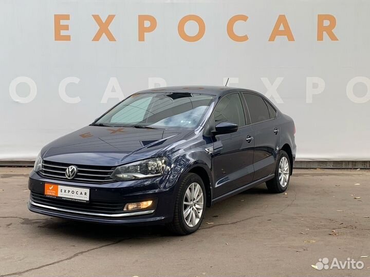 Volkswagen Polo 1.6 AT, 2017, 125 032 км