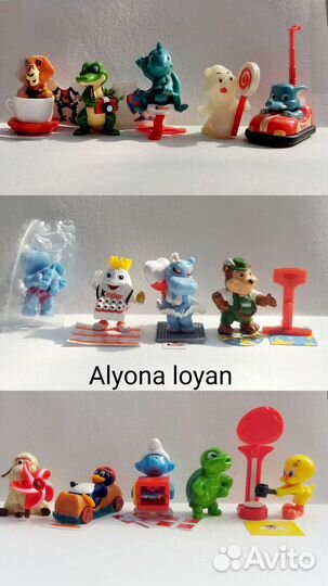 Серия киндер сюрпризов 