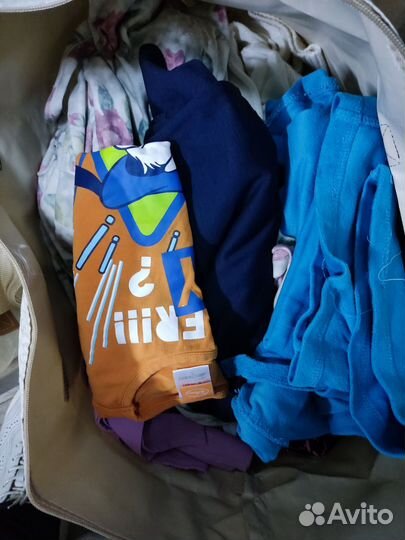 Детская одежда для девочек пакетом 104 110