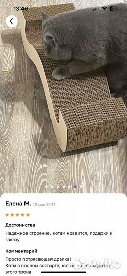 Когтеточка - Лежанка для кошек