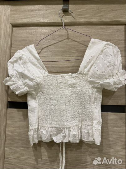 Белый топ Shein