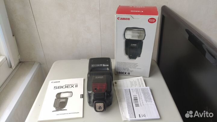 Canon SpeedLite 580EX II рабочая